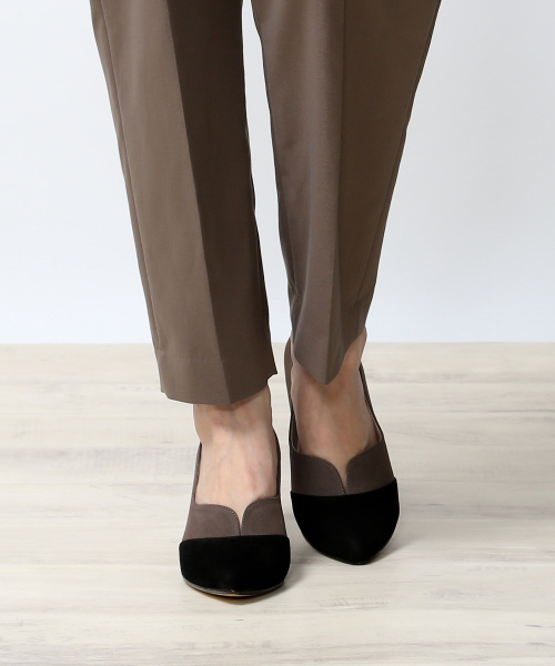 PICHE ABAHOUSE（ピシェ アバハウス）の「【Can Cam 12月号掲載】Vカットパンプス（パンプス・レディース・ダークグリーン/グレー/ブラック・39/35/37/36/38/34/40）」の6枚目の写真