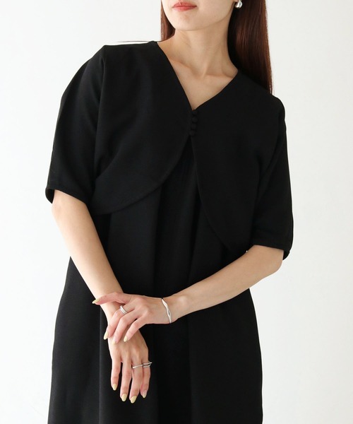 vingtrois(バントロア)の「【vingtrois】3WAYワッフルワンピース(ワンピース・レディース・カーキ/ブラック/キナリ・M)」の3枚目の写真