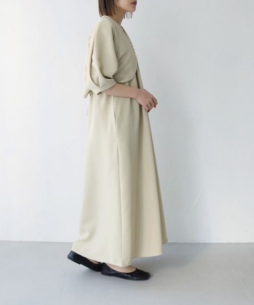 vingtrois(バントロア)の「【vingtrois】3WAYワッフルワンピース(ワンピース・レディース・カーキ/ブラック/キナリ・M)」の13枚目の写真
