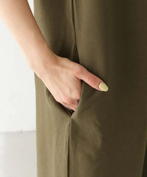 vingtrois(バントロア)の「【vingtrois】3WAYワッフルワンピース(ワンピース・レディース・カーキ/ブラック/キナリ・M)」の12枚目の写真