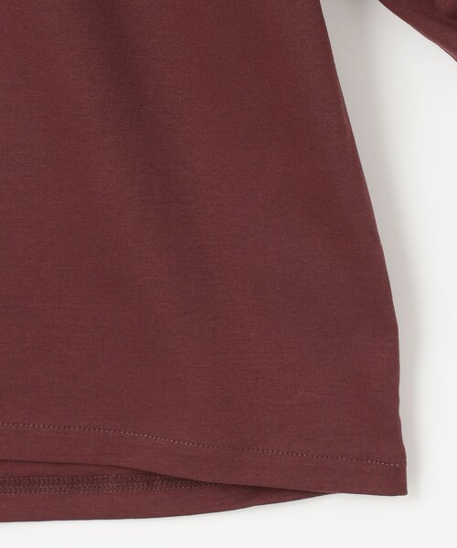 ANY(エニィ)の「シルケットスムースパフスリーブトップス(Tシャツ/カットソー・レディース・ワイン系/グリーン系/黄土色系/グレー系/ライトグレー系・3/2)」の19枚目の写真