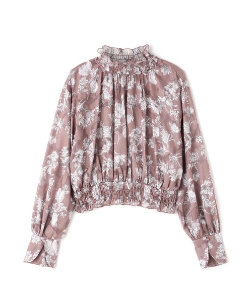 NATURAL BEAUTY BASIC(ナチュラルビューティーベーシック)の「◇ジャガードプリントシャーリングブラウス(シャツ/ブラウス・レディース・ピンク系その他/ホワイト系その他・FREE)」の17枚目の写真