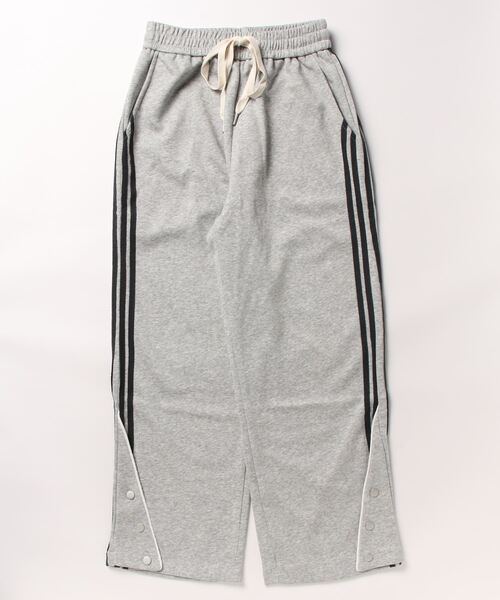 aimoha(アイモハ)の「aimoha outdoorワイドシルエットサイドラインスウェットパンツ(スウェットパンツ・レディース・グレー/ブラック・MEDIUM/SMALL/LARGE)」の4枚目の写真