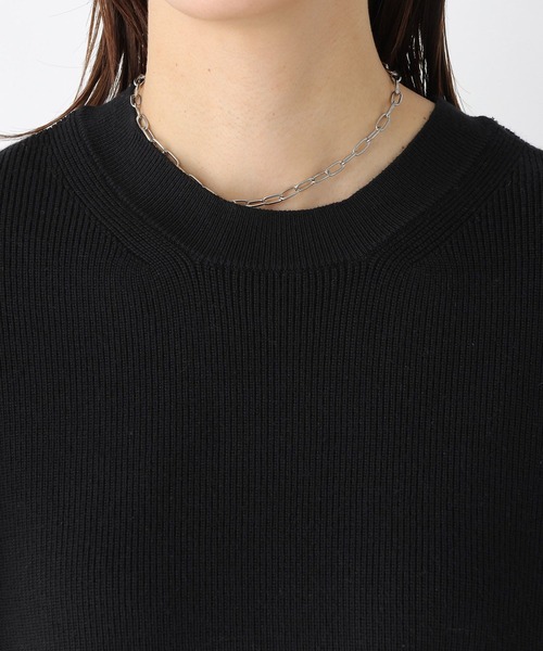 LEPSIM（レプシィム）の「12ゲージ袖パフ切り替えプルオーバー　961530（ニット/セーター・レディース・ブラウン系その他/ブラウン/オレンジ/ブラック・FREE）」の21枚目の写真