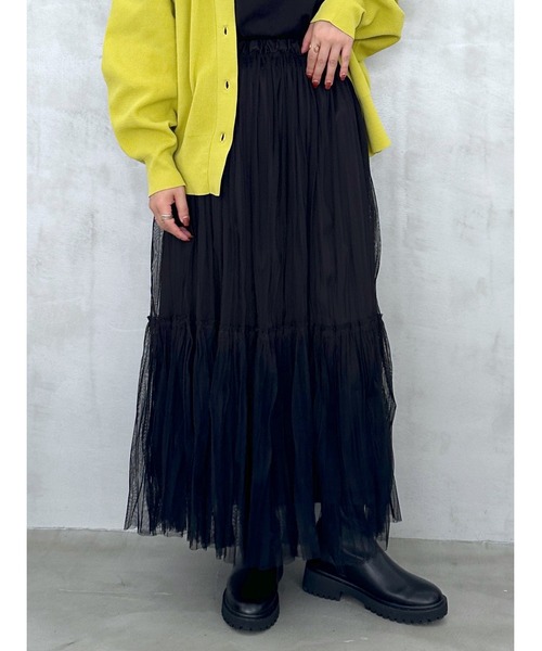 セール】チュール2WAYレイヤースカート 968189（スカート）｜LEPSIM