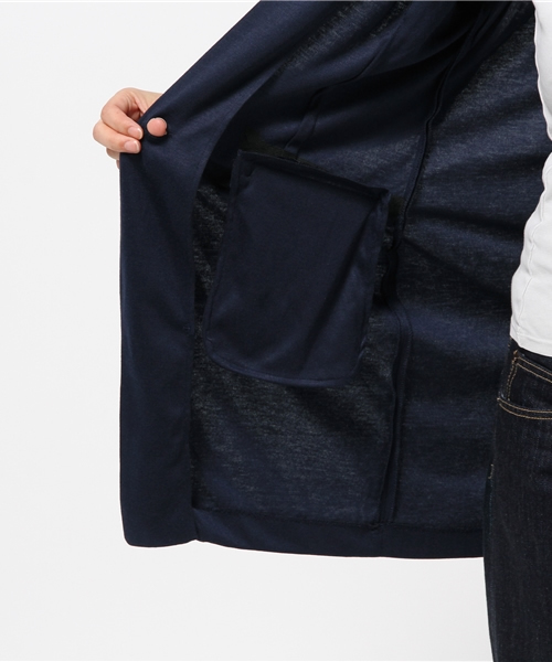 OUTLET(アウトレット)の「【Discoat】TRスムースチェスターコート(チェスターコート・レディース・グレー/ネイビー・MEDIUM/LARGE)」の11枚目の写真