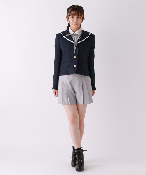 repipi armario(レピピ アルマリオ)の「【卒服】ピンタックリボンブラウス(シャツ/ブラウス・キッズ・ホワイト系2/ホワイト系1・LARGE/MEDIUM/SMALL/X-LARGE)」の13枚目の写真