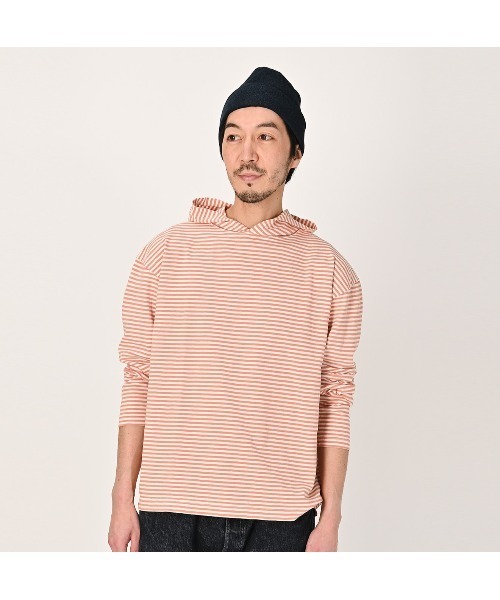 45R（フォーティファイブアール）の「4545縞の908フーディ（パーカー