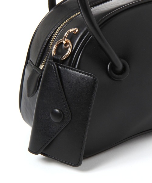 saloon(サルーン)の「SALOON(サルーン)/ミニボストンバッグ(ボストンバッグ・レディース・ブラウン/ブラック・FREE)」の19枚目の写真