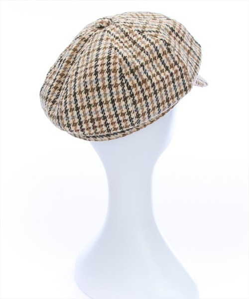 clear（クリア）の「チェック柄キャスケット（キャスケット・レディース・ベージュ/ブラウン・F）」の10枚目の写真