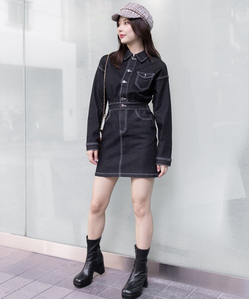 clear（クリア）の「チェック柄キャスケット（キャスケット・レディース・ベージュ/ブラウン・F）」の5枚目の写真