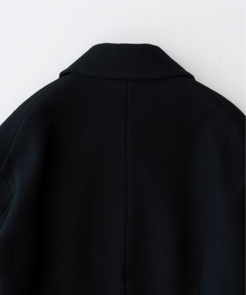 MAISON SPECIAL ステンカラーメルトンショートコート MAISON SPECIAL ステンカラーコート Soutien Colored Melton