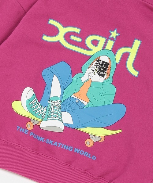 ブランド品専門の x-girl スケートボード WORLD SKATING PUNK スケートボード
