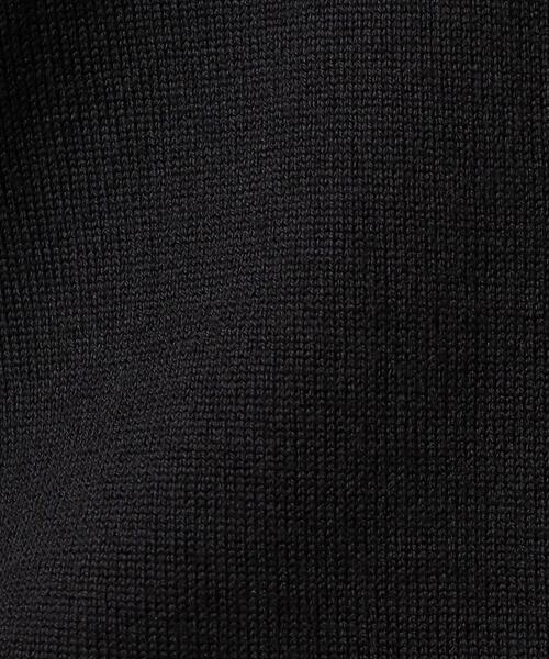 OPAQUE.CLIP（オペークドットクリップ）の「◆クルーネックニットカーディガン ≪Filivivi/フィルビビ≫【洗濯機洗い可】（カーディガン/ボレロ・レディース・グレー/ブラック/ブラウン系その他・36/38/40/42）」の7枚目の写真