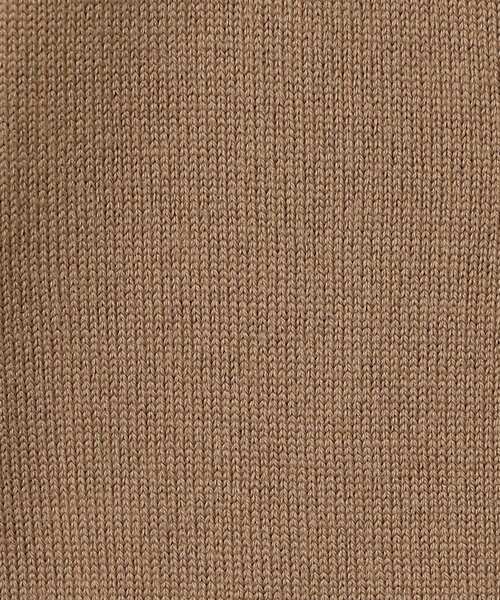 OPAQUE.CLIP（オペークドットクリップ）の「◆クルーネックニットカーディガン ≪Filivivi/フィルビビ≫【洗濯機洗い可】（カーディガン/ボレロ・レディース・グレー/ブラック/ブラウン系その他・36/38/40/42）」の8枚目の写真