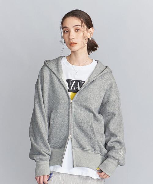 Americana＞スウェット ジップフーディッド パーカ