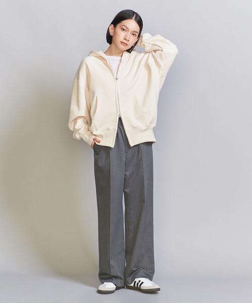 Americana＞スウェット ジップフーディッド パーカ