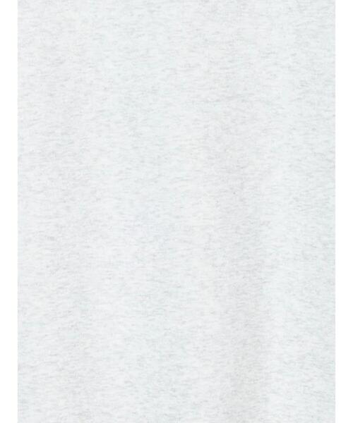 Samansa Mos2 blue(サマンサモスモスブルー)の「《EC限定》【THE MET】裏起毛スウェット(Tシャツ/カットソー・レディース・キナリ/トップグレー・XL/L)」の10枚目の写真