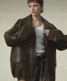 EMMA CLOTHES | ヴィンテージメイク オーバーサイズミリタリーブルゾン(ブルゾン)