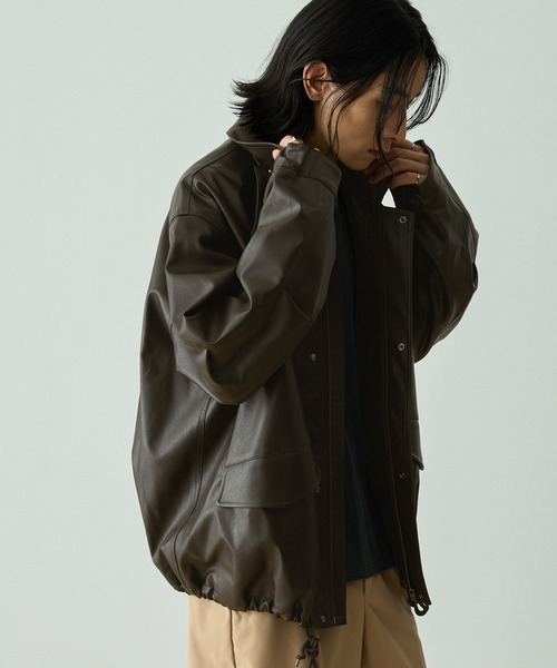 ヴィンテージメイク オーバーサイズミリタリーブルゾン（ブルゾン