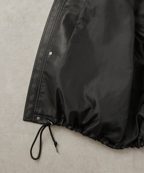 EMMA CLOTHES(エマクローズ)の「ヴィンテージメイク オーバーサイズミリタリーブルゾン(ブルゾン・メンズ・ブラック/カーキ/スモークグレー/ダークブラウン・M/L/S)」の10枚目の写真