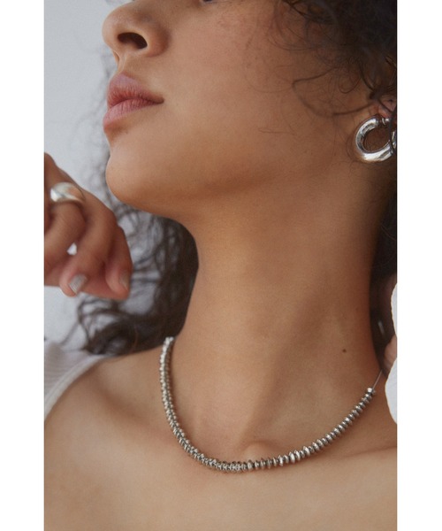 ALEXIA STAM（アリシアスタン）の「Bicone Beads Necklaces /バイコーンビーズネックレス（ネックレス・レディース・シルバー/ゴールド・FREE）」の3枚目の写真