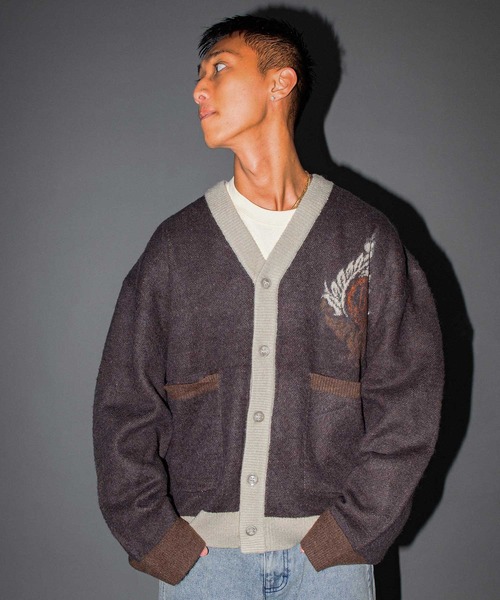 【セール】HONOR THE GIFT HTG CARDIGAN / オナー ザ ギフト HTG カーディガン(カーディガン/ボレロ)|HONOR THE GIFT(オナーザギフト)