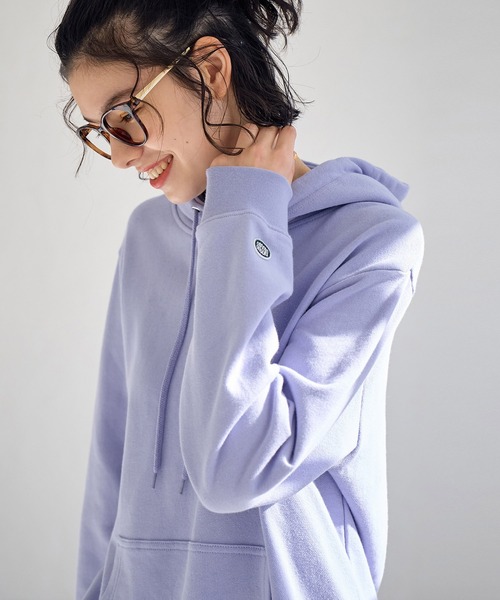 ROPE' PICNIC（ロペピクニック）の「【DISCUS ATHLETIC/ディスカスアスレチック】カラーフーディー（パーカー・レディース・ブラック/ライトグリーン/グレー/ピンク/ホワイト/レッド系その他2/ラベンダー・40/38）」の5枚目の写真