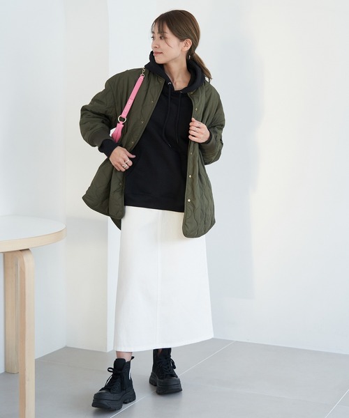 ROPE' PICNIC（ロペピクニック）の「【DISCUS ATHLETIC/ディスカスアスレチック】カラーフーディー（パーカー・レディース・ブラック/ライトグリーン/グレー/ピンク/ホワイト/レッド系その他2/ラベンダー・40/38）」の9枚目の写真