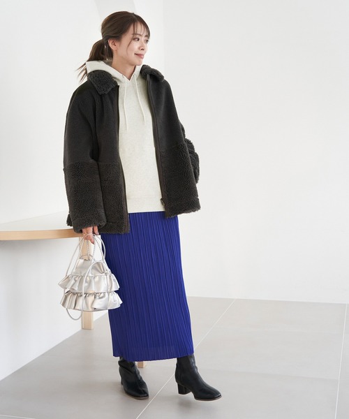 ROPE' PICNIC（ロペピクニック）の「【DISCUS ATHLETIC/ディスカスアスレチック】カラーフーディー（パーカー・レディース・ブラック/ライトグリーン/グレー/ピンク/ホワイト/レッド系その他2/ラベンダー・40/38）」の11枚目の写真