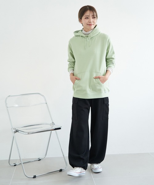 ROPE' PICNIC（ロペピクニック）の「【DISCUS ATHLETIC/ディスカスアスレチック】カラーフーディー（パーカー・レディース・ブラック/ライトグリーン/グレー/ピンク/ホワイト/レッド系その他2/ラベンダー・40/38）」の14枚目の写真