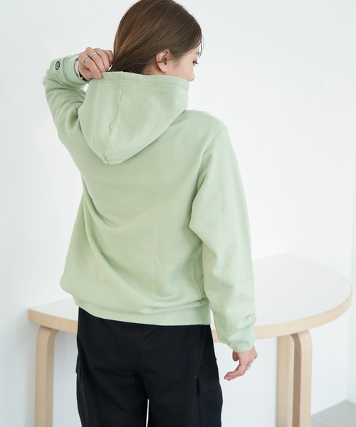 ROPE' PICNIC（ロペピクニック）の「【DISCUS ATHLETIC/ディスカスアスレチック】カラーフーディー（パーカー・レディース・ブラック/ライトグリーン/グレー/ピンク/ホワイト/レッド系その他2/ラベンダー・40/38）」の16枚目の写真