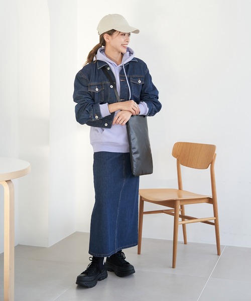 ROPE' PICNIC（ロペピクニック）の「【DISCUS ATHLETIC/ディスカスアスレチック】カラーフーディー（パーカー・レディース・ブラック/ライトグリーン/グレー/ピンク/ホワイト/レッド系その他2/ラベンダー・40/38）」の17枚目の写真