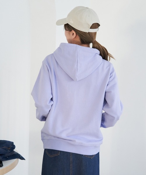 ROPE' PICNIC（ロペピクニック）の「【DISCUS ATHLETIC/ディスカスアスレチック】カラーフーディー（パーカー・レディース・ブラック/ライトグリーン/グレー/ピンク/ホワイト/レッド系その他2/ラベンダー・40/38）」の19枚目の写真