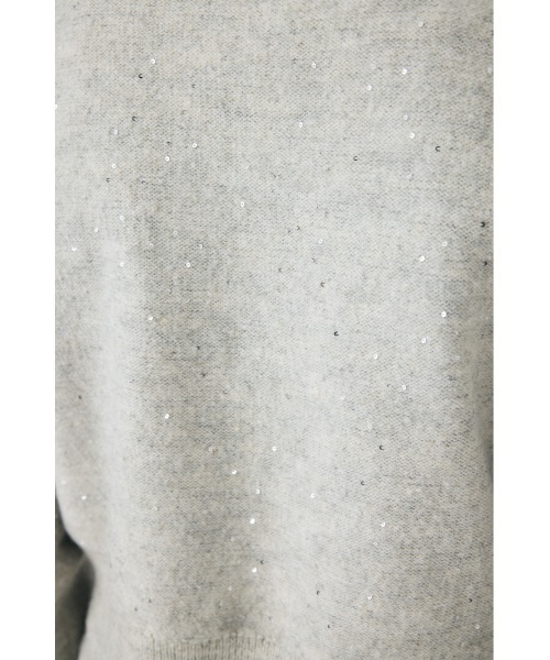 MOUSSY(マウジー)の「SPANGLE KNIT COMBI ワンピース(ワンピース・レディース・杢グレー/ブラック/ライトブルー・FREE)」の18枚目の写真