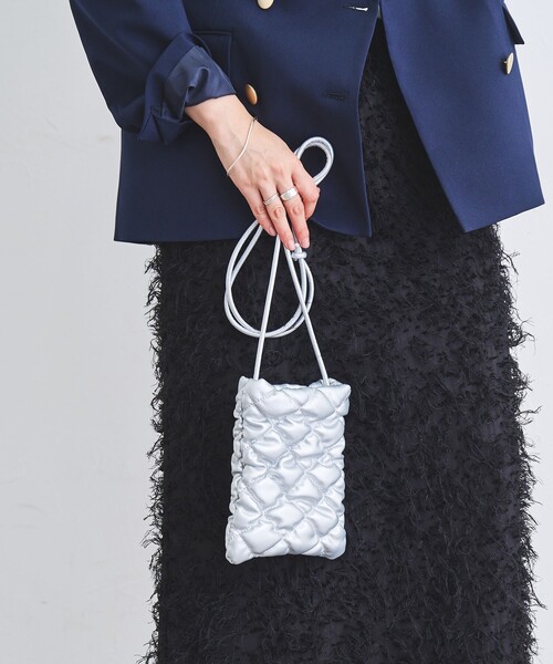 coen（コーエン）の「レザーライクミニショルダーバッグT（ショルダーバッグ・レディース・ライトブルー/ブラック/オフホワイト/シルバー/ケリーグリーン・FREE）」の7枚目の写真