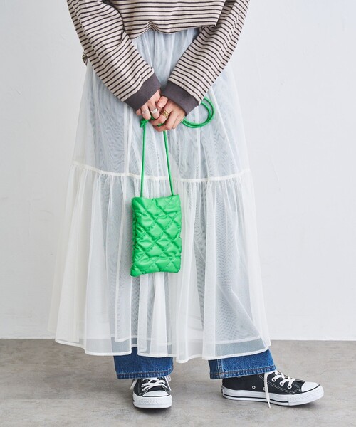 coen（コーエン）の「レザーライクミニショルダーバッグT（ショルダーバッグ・レディース・ライトブルー/ブラック/オフホワイト/シルバー/ケリーグリーン・FREE）」の10枚目の写真