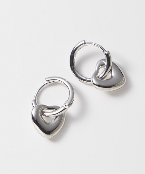 forksy.】2WAYハートフープピアス forksy.│MONO-MART