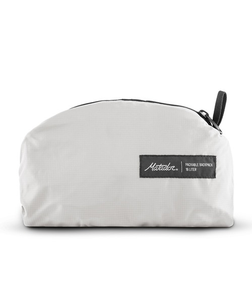 Matador（マタドール）の「Matador/マタドール ReFraction Packable Backpack/リフラクションパッカブルバックパック（バックパック/リュック・メンズ・ブラック/ブルー/ホワイト・FREE）」の10枚目の写真