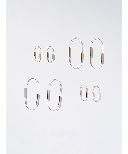 ELENDEEK(エレンディーク)の「フープデザインピアス S(ピアス(両耳用)・レディース・ゴールド/シルバー・FREE)」の17枚目の写真