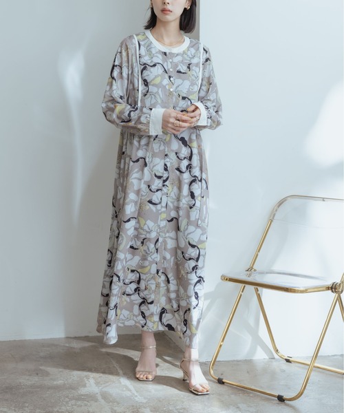 ☺️Eimee Lawエイミーロウ☺️カシュクールピンタックワンピース 新品 ⓪ ☺️Eimee Lawエイミーロウ☺️カシュクールピンタック