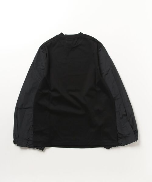TOGA PULLA◆長袖Tシャツ/38/コットン/BLK/TP02-JK280// TOGA PULLA Long Sleeve T-Shirt Size 38 Cotton Black TP02
