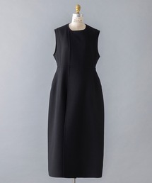 BLAMINK ブラミンク カシミヤノーカラースリーブレスコート 36 ブラック 81484838b_b_01_215.jpg