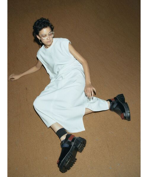 UN3D.（アンスリード）の「バックラインシアーソックス（ソックス/靴下・レディース・グレー/ブルー/ネイビー・FREE）」の5枚目の写真