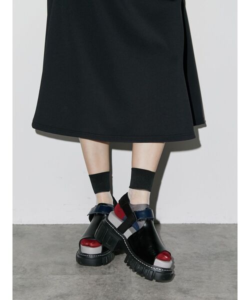 UN3D.（アンスリード）の「バックラインシアーソックス（ソックス/靴下・レディース・グレー/ブルー/ネイビー・FREE）」の7枚目の写真