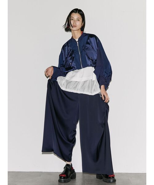 UN3D.（アンスリード）の「バックラインシアーソックス（ソックス/靴下・レディース・グレー/ブルー/ネイビー・FREE）」の14枚目の写真