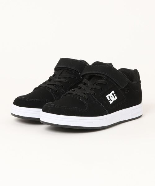 DC SHOES ディーシーシューズ MANTECA 4 V SN キッズスニーカー(ユースマンテカ4VSN) DK241001 BKW ブラック/ホワイト（スニーカー）｜DC SHOES（ディーシーシューズ）
