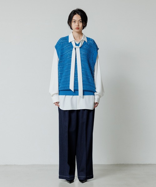 【WEB限定】2タックワイドルーズドカンパンツ/バリエーションバギーパンツ/デニム/ユニセックス