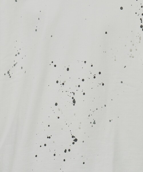 tk.TAKEO KIKUCHI（ティーケータケオキクチ）の「◆ペイントダメージスウェットプルオーバー（スウェット・メンズ・ホワイト/ブラック/グレー系4・02/03）」の6枚目の写真