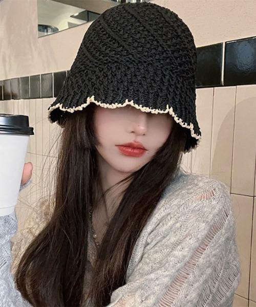 Miniministore（ミニミニストア）の「バケットハット レディース サマーハット（ハット・レディース・ブラック/ライトブラウン/ベージュ・FREE）」の5枚目の写真